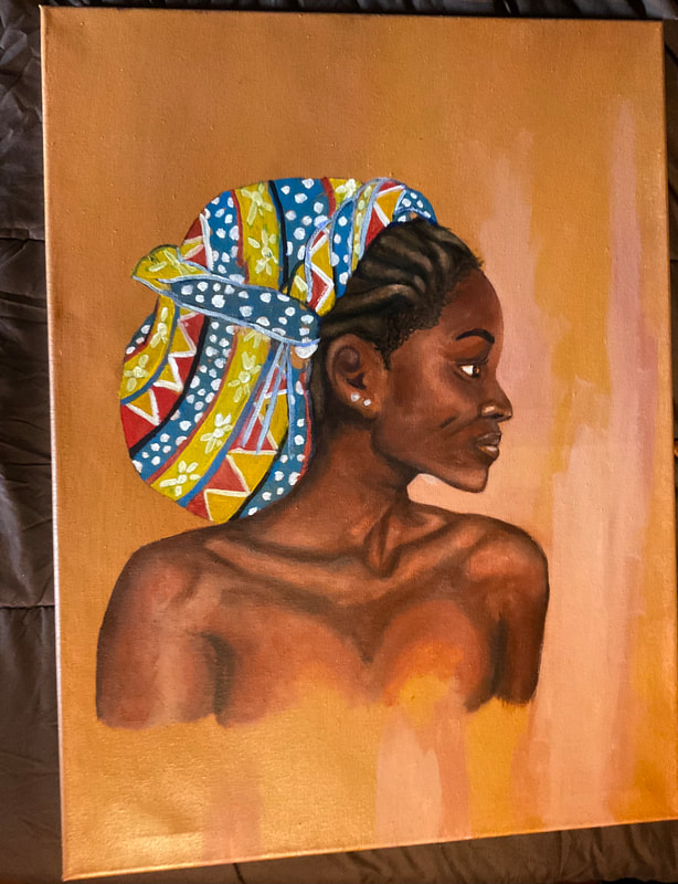 Black woman art
