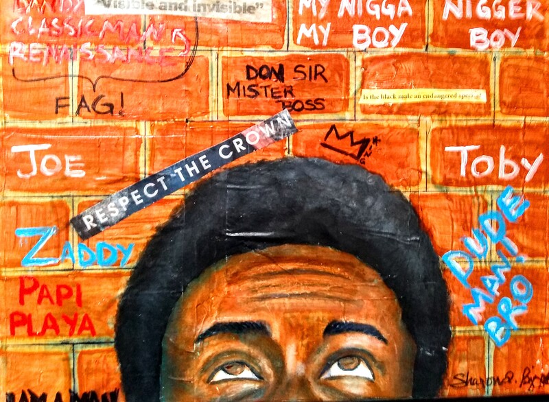 Black Art Black Man Painting